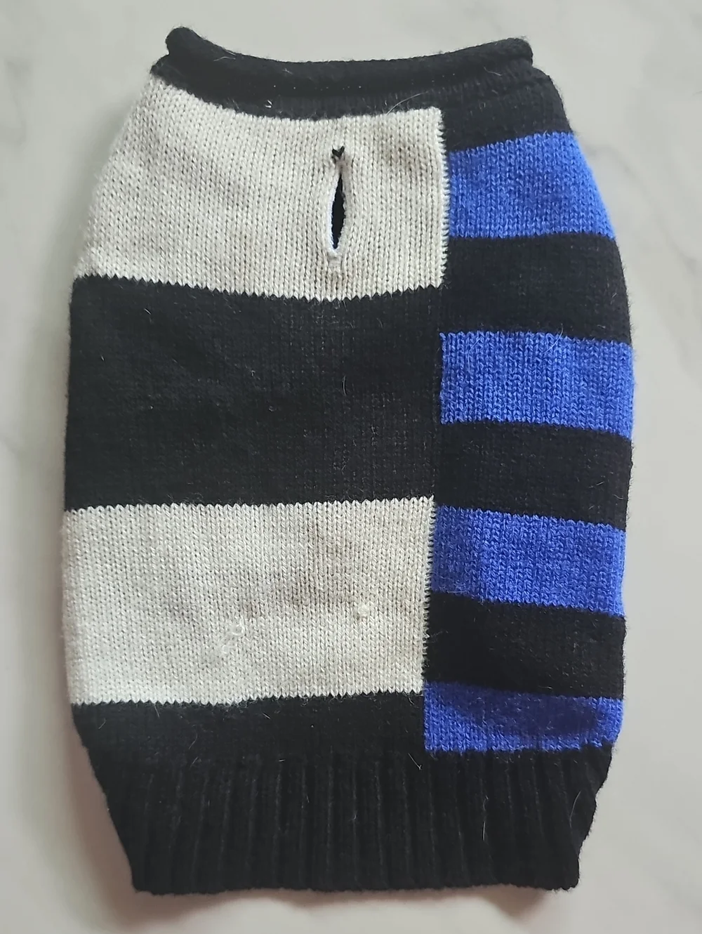 Striped Knit Doggy Sweater